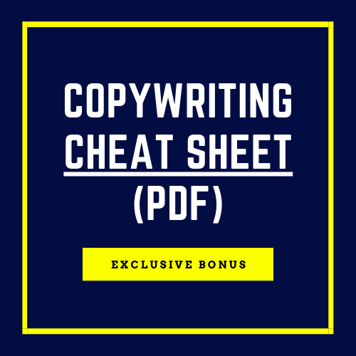 Bonus: Copywriting Cheat Sheet (PDF))