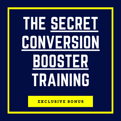 Bonus: Secret Conversion Booster Training)
